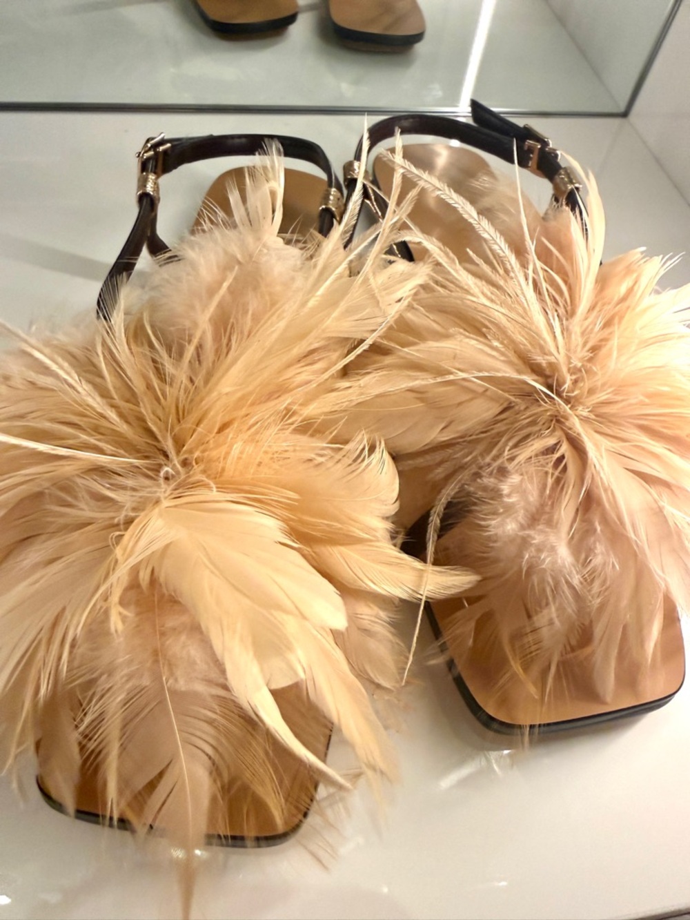 JW PEI Fluffy Flat Sandals - Picture 2 of 4